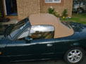 Mazda MX5 Replacement hoods/soft-tops :: Fitted on site, mobile fitting or mail order.